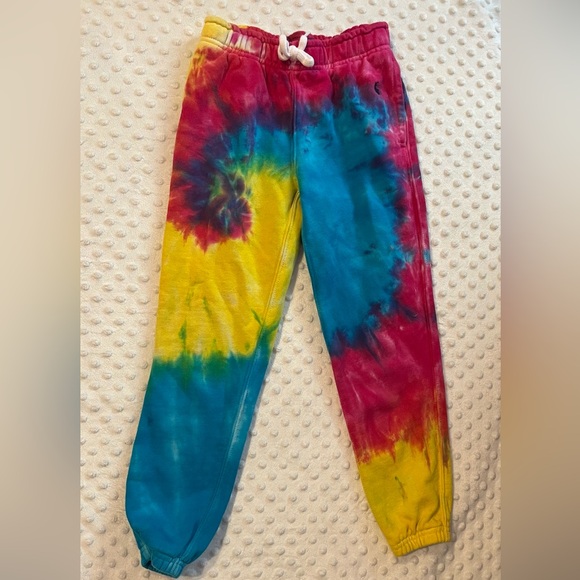 Girl's Ralph Lauren Tie Dye Set (Joggers & Hat) Size 6 🤍🩵💖💛✨ - Picture 4 of 6